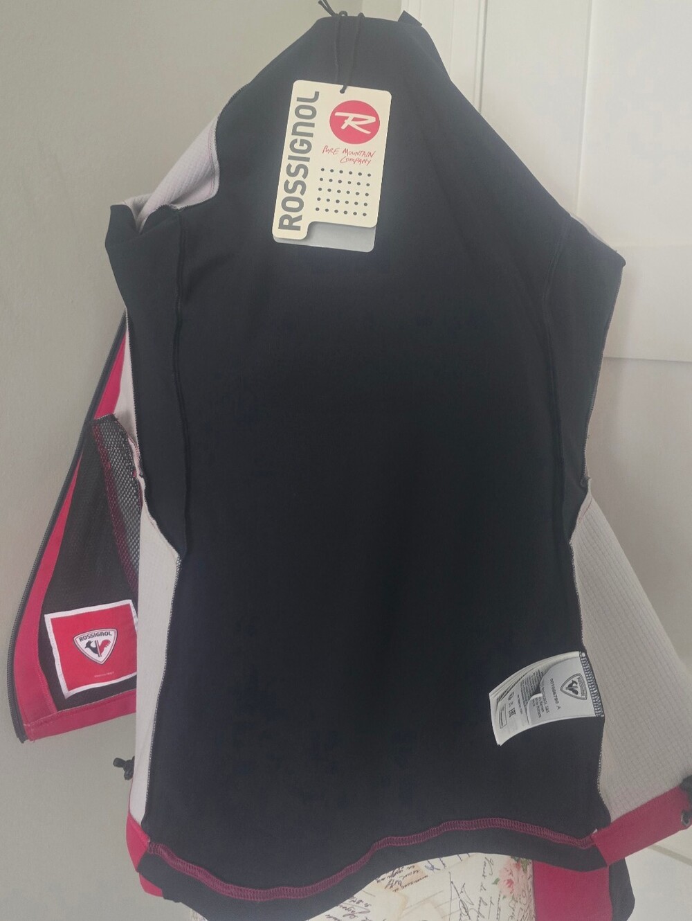 Rossignol Women's Red Softshell Jacket - Picture 7 of 10